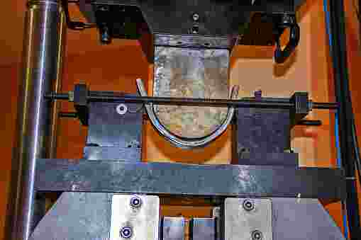 Angle bending machine
